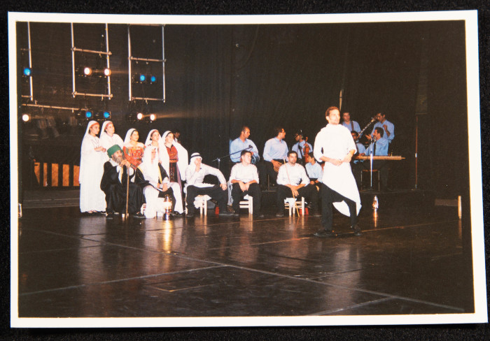 A Photograph of a Performance by al-Hannouneh
