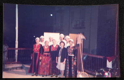A Photograph of a Performance by al-Hannouneh Troupe
