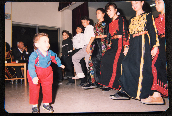 A Photograph of a Performance by al-Hannouneh Troupe