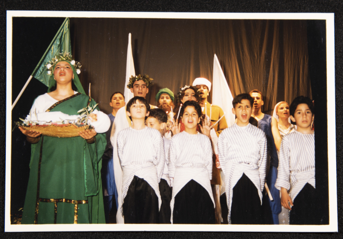A Photograph of a Performance by al-Hannouneh
