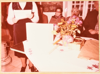 Foundation Stone Laying Ceremony for the Center for People with Disabilities, Ramallah, 1970-1979