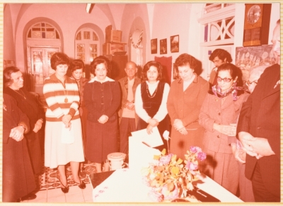 Foundation Stone Laying Ceremony for the Center for People with Disabilities, Ramallah, 1970-1979
