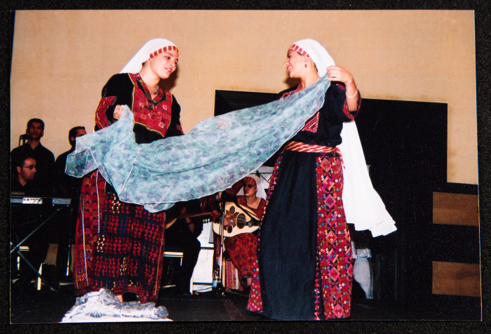 A Photograph of a Performance by al-Hannouneh Troupe