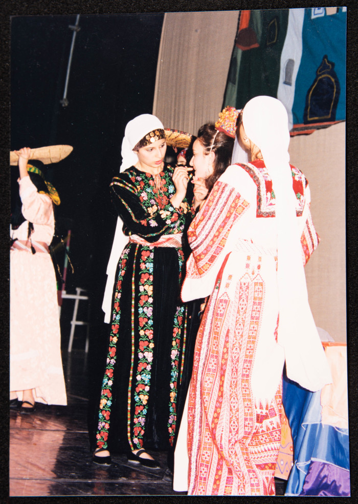 A Photograph of a Performance by al-Hannouneh Troupe
