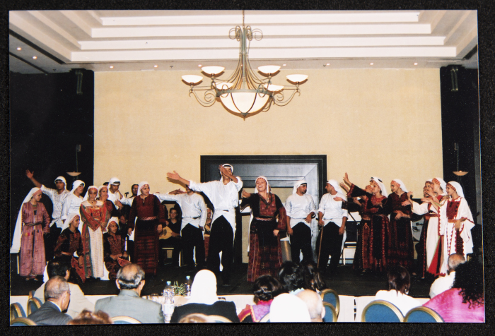 A Photograph of a Performance by al-Hannouneh Troupe