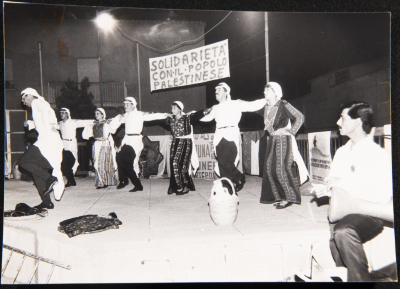 A Photograph of a Performance by al-Hannouneh Troupe