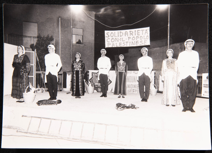 A Photograph of a Performance by al-Hannouneh Troupe