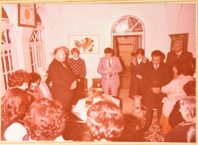 Foundation Stone Laying Ceremony for the Center for People with Disabilities, Ramallah, 1970-1979