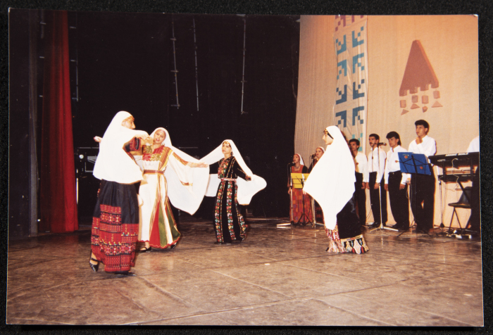 A Photograph of a Performance by al-Hannouneh Troupe