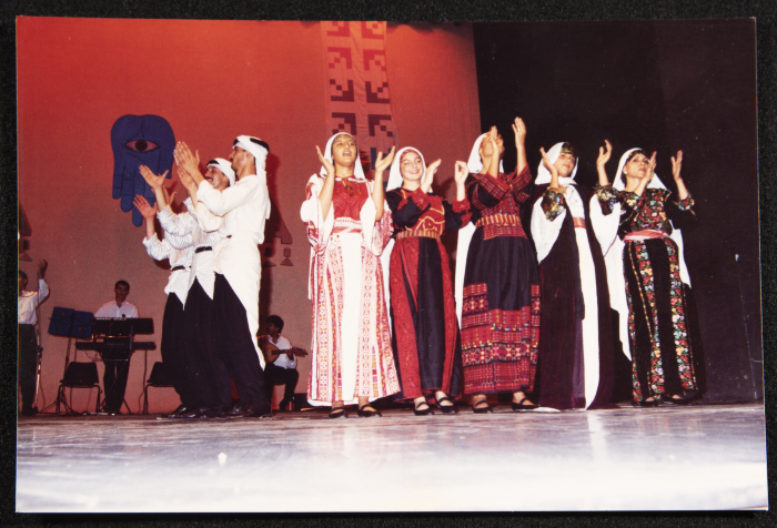 A Photograph of a Performance by al-Hannouneh Troupe