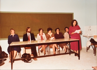 Foundation Stone Laying Ceremony for the Center for People with Disabilities, Ramallah, 1970-1979