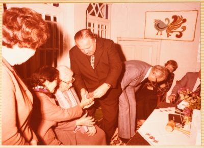 Foundation Stone Laying Ceremony for the Center for People with Disabilities, Ramallah, 1970-1979