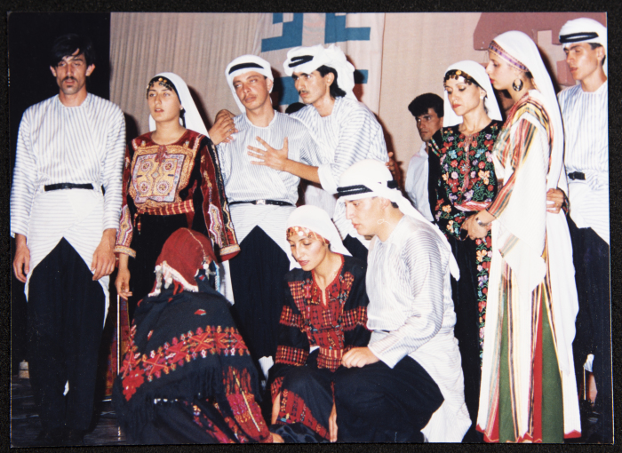 A Photograph of a Performance by al-Hannouneh Troupe