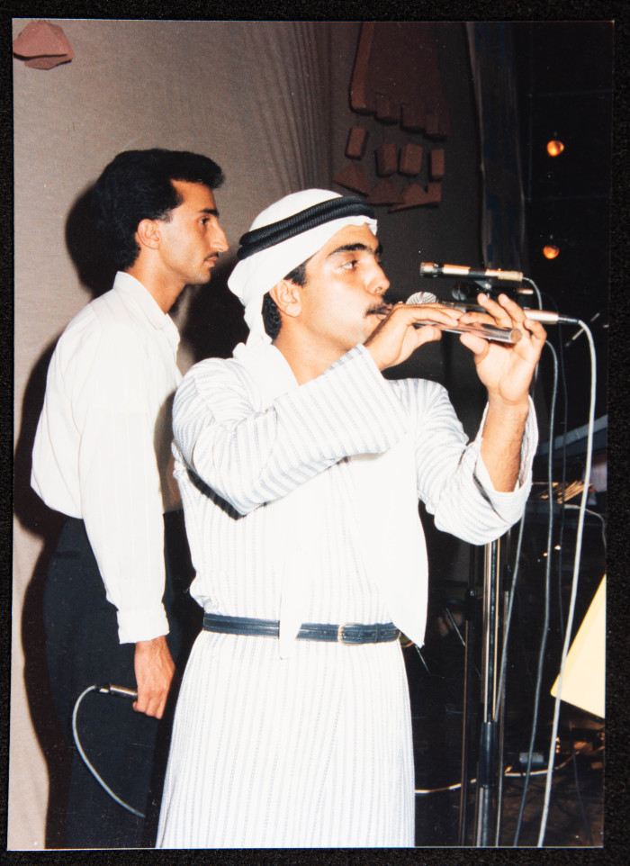 A Photograph of a Performance by al-Hannouneh Troupe