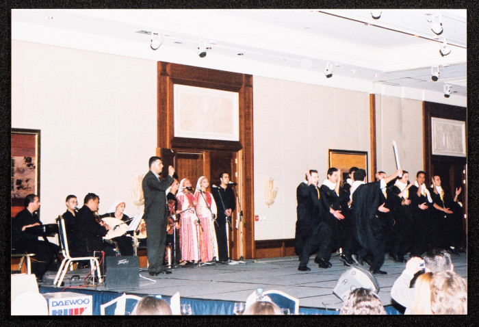 Hannouneh Troupe Performing at Amman Marriott Hotel
