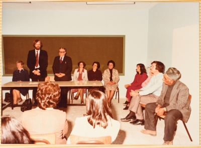 Foundation Stone Laying Ceremony for the Center for People with Disabilities, Ramallah, 1970-1979