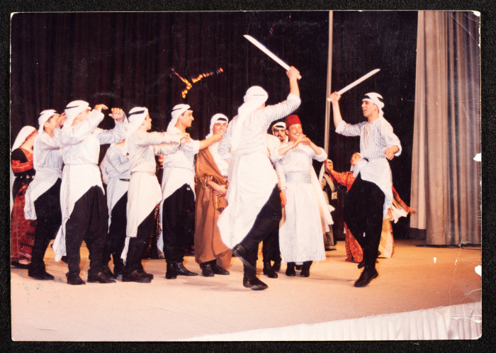 A Photograph of a Performance by al-Hannouneh
