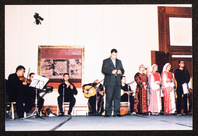 مشاركة فرقة الحنونة في فقرة عين الماء في فندق الماريوت في مدينة عمان