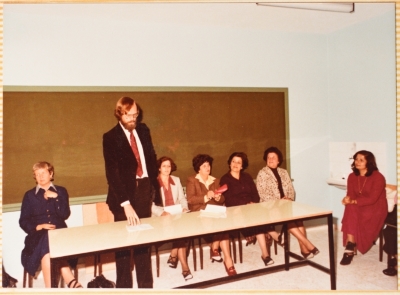 Foundation Stone Laying Ceremony for the Center for People with Disabilities, Ramallah, 1970-1979