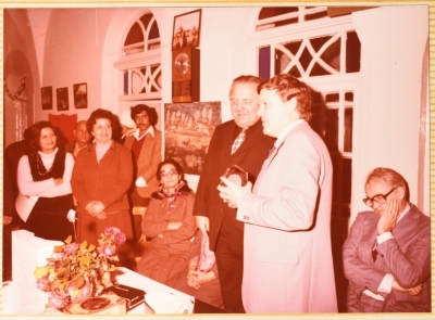 Foundation Stone Laying Ceremony for the Center for People with Disabilities, Ramallah, 1970-1979