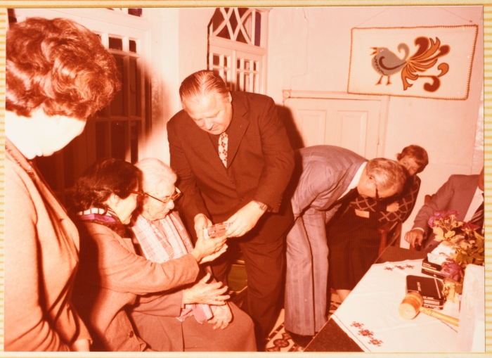 Foundation Stone Laying Ceremony for the Center for People with Disabilities, Ramallah, 1970-1979