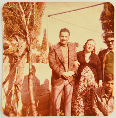 Omar al-Qasim with His Mother, the 1960s