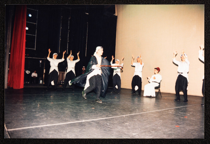 A Photograph of a Performance by al-Hannouneh
