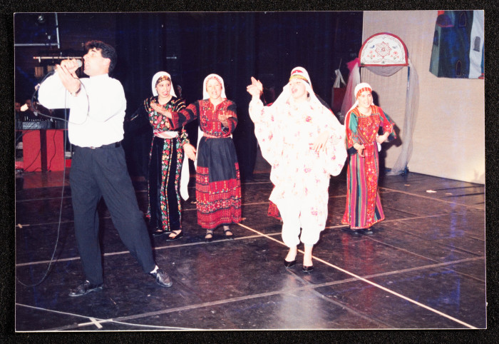 A Photograph of a Performance by al-Hannouneh
