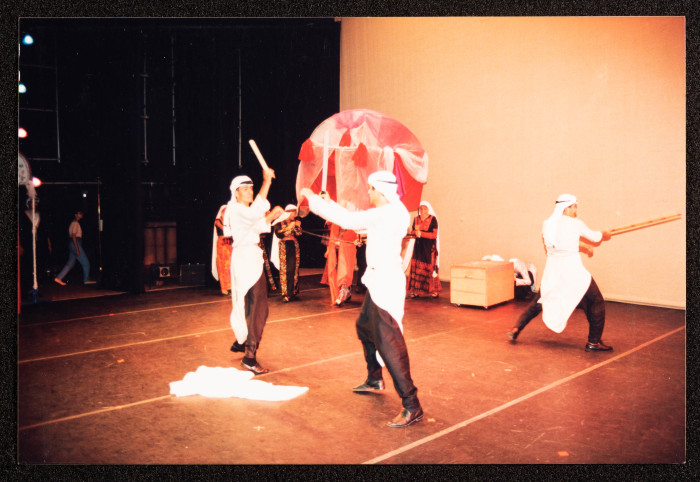 A Photograph of a Performance by al-Hannouneh
