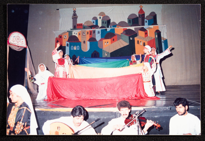 A Photograph of a Performance by al-Hannouneh
