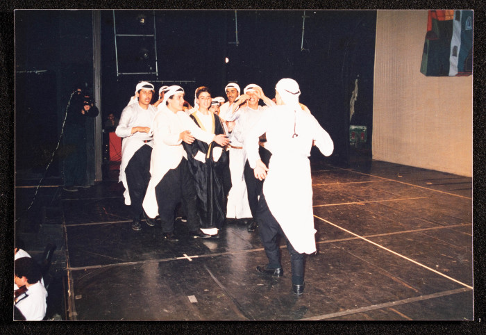 A Photograph of a Performance by al-Hannouneh
