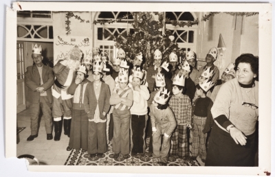 A Christmas Party at the Nahda Women’s Association, Ramallah, 1977
