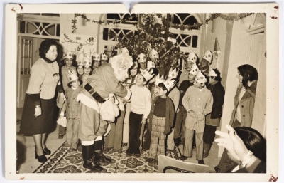 A Christmas Party at the Nahda Women’s Association, Ramallah, 1977