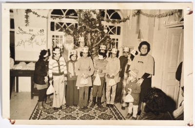 A Christmas Party at the Nahda Women’s Association, Ramallah, 1977