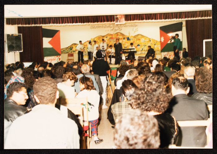 A Photograph of a Performance by al-Hannouneh Troupe
