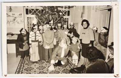 A Christmas Party at the Nahda Women’s Association, Ramallah, 1977