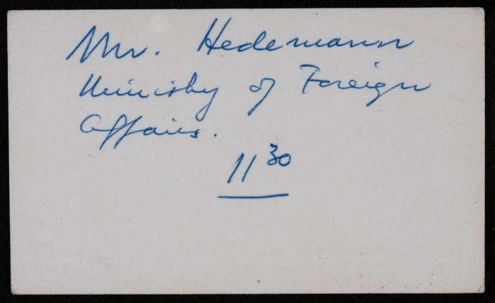 Mrs Eva Dunlop's Business Card 