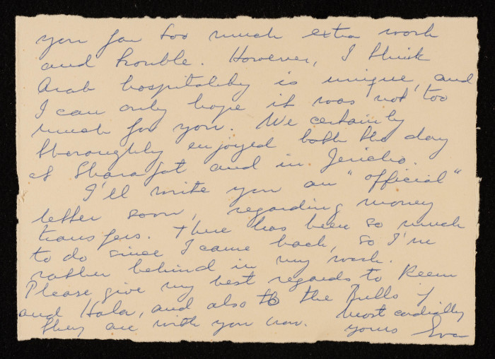 A Letter to Musa al-ʿalamy, 1978