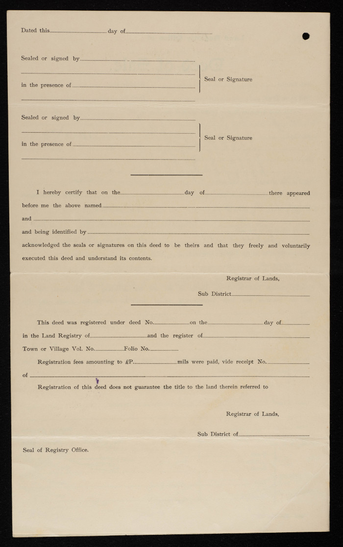 A Contract of Sale
