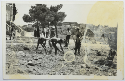 A Photograph of a Sareyyet Ramallah Scout Camp
