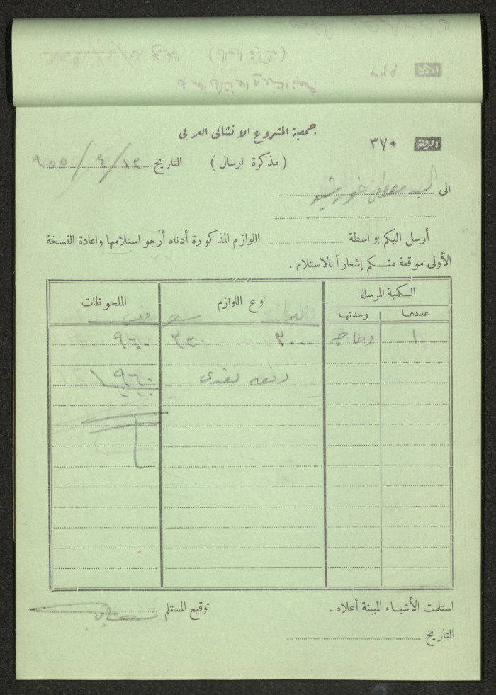 Dispatch Notes, 1955 