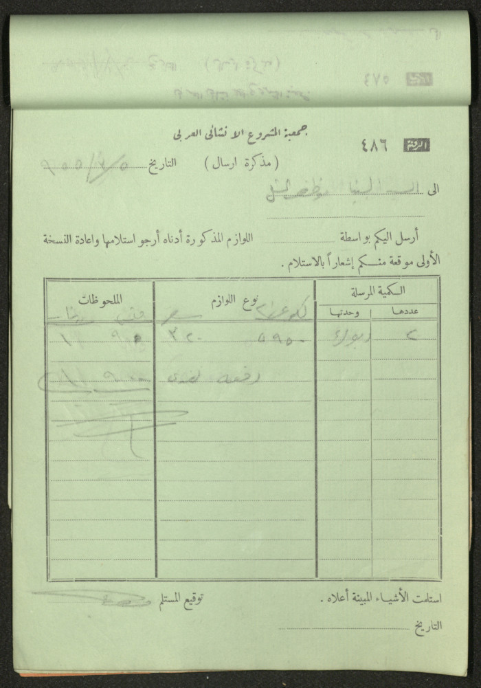 Dispatch Notes, 1955 