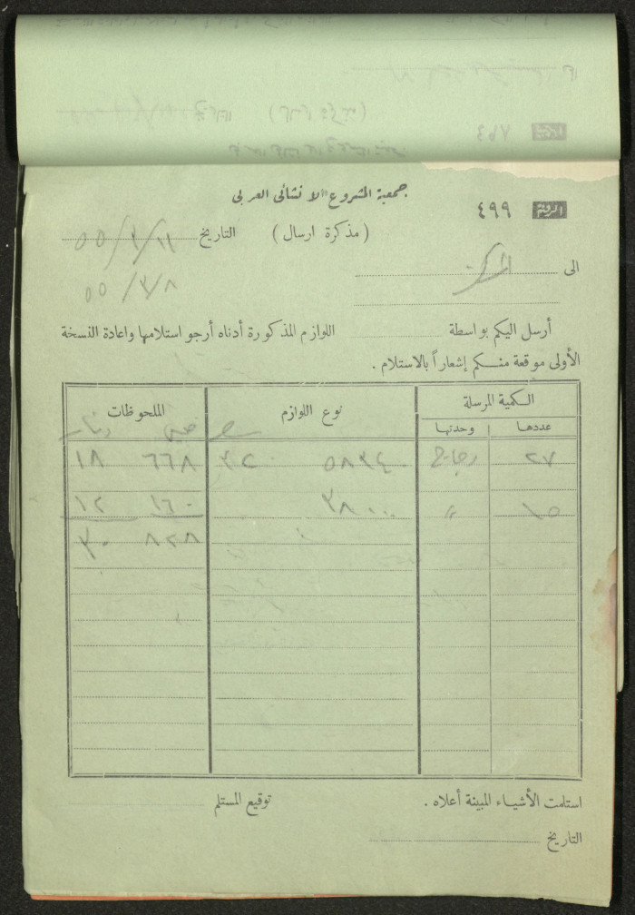 Dispatch Notes, 1955 
