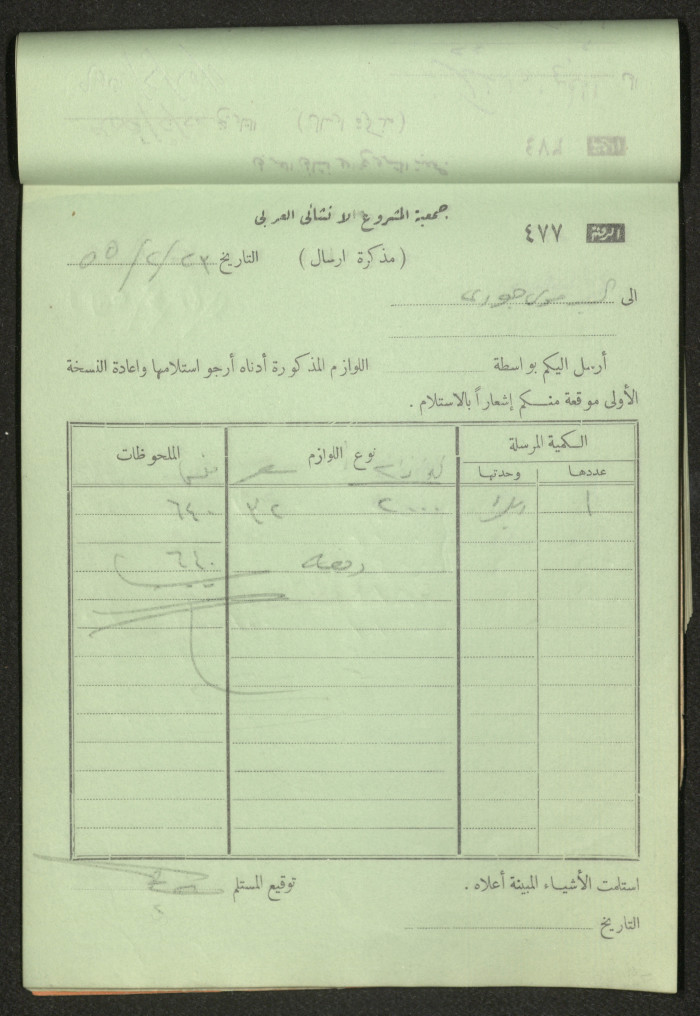 Dispatch Notes, 1955 