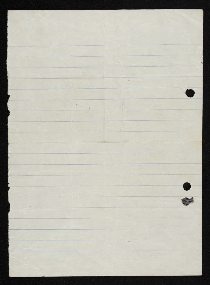 Yaʿqub Ghannam's Resignation Letter from Sareyyet Ramallah in 1965