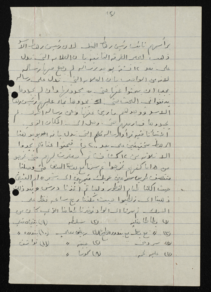 تقرير عن رحلة الى عين عريك وشجره ام العلي وزلطيموا 