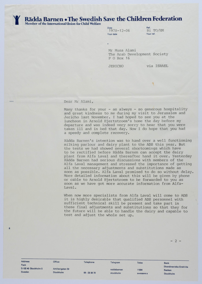 A Letter to Musa al-ʿalamy

