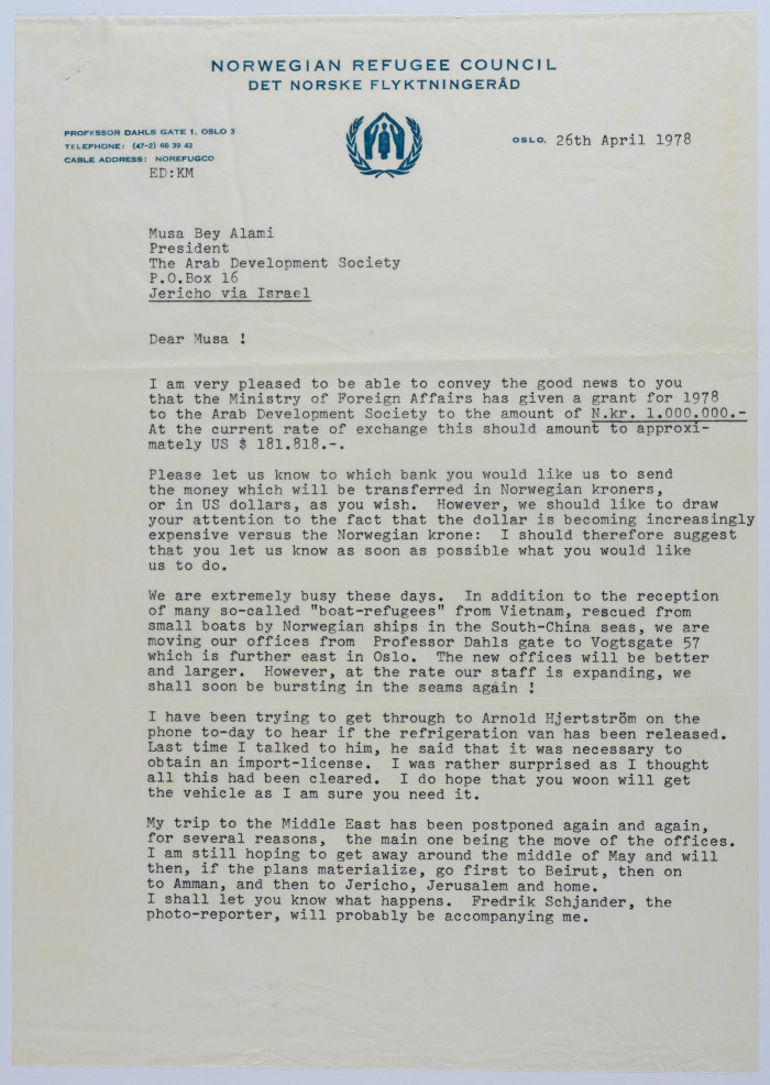 A Letter to Musa al-ʿalamy
