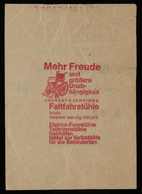 An Invoice, 15 June 1977
