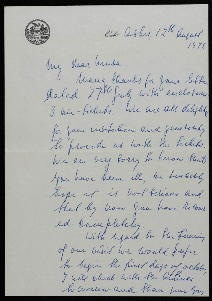 A Letter to Musa al-ʿalamy
